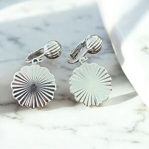 Vintage Sarah Coventry Elegant Silverplated Drop Earrings